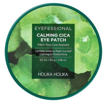 Holika Holika Tampoane calmante și hidratante pentru ochi cu hidrogel Eyefessional Calming Cica (Eye Patch) 60 buc