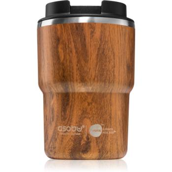 Asobu Coffee Express cană termoizolantă culoare Wood 360 ml