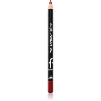 flormar Waterproof Lipliner creion contur pentru buze, waterproof culoare 205 Elegant Bordeaux 1.14 g