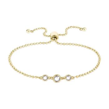 Tamaris Brățară placată cu aur cu zircon Tiny Glimmer TJ-0607-B-22