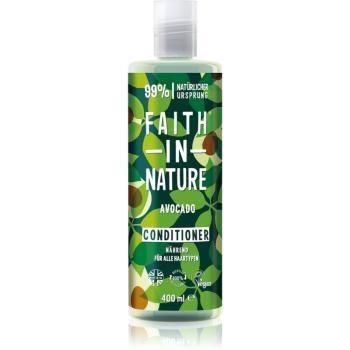 Faith In Nature Avocado balsam de îngrijire pentru toate tipurile de păr 400 ml