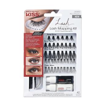 KISS Gene artificiale 3D DIY Faux Extensions Lash Mapping Kit