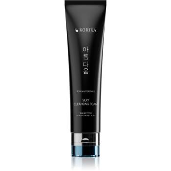 KORIKA Korean Heritage Silk & 8 Types of Hyaluronic Acid Silky Cleansing Foam spuma de curatat cu efect de hidratare 150 ml