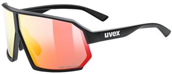 UVEX Sportstyle 237 CV Black Matt/Mirror Red Sportovní brýle