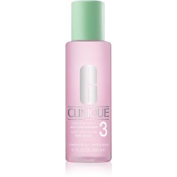 Clinique 3 Steps Clarifying Lotion 3 tonic pentru ten gras și mixt 200 ml