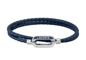 Lacoste Brățară din piele pentru bărbați Starboard 2040112 19 cm