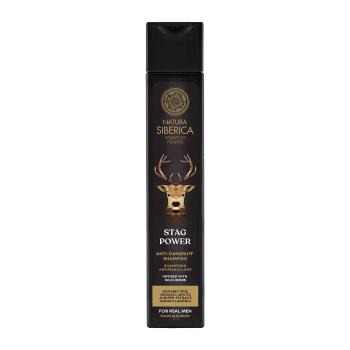 Natura Siberica Șampon anti-mătreață pentru bărbați Siberian Stag Power(Anti-Dandruff Shampoo) 250 ml