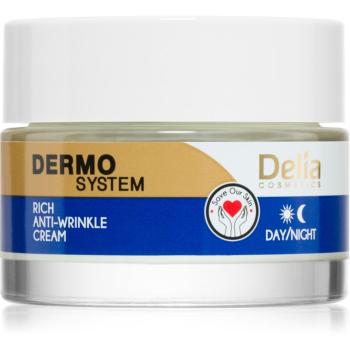 Delia Cosmetics Dermo System cremă pentru fermitate de zi și de noapte antirid 50 ml