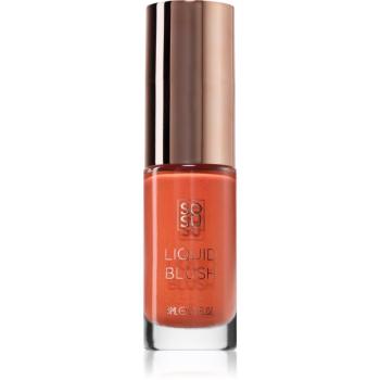 SOSU Cosmetics Liquid Blush tekutá lícenka odtieň Peach Glow 8 ml