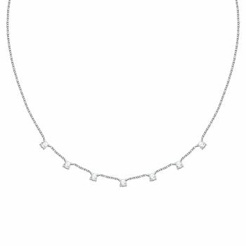 Morellato Colier din argint pentru femei cu zircon cubic Tesori SAIW290
