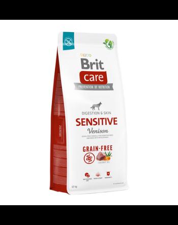 BRIT Care Dog Grain-free Sensitive Hrana pentru caini cu intolerante alimentare, cu vanat si cartofi 12kg