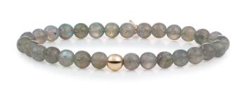 Sparkling Jewels Brățară cu mărgele de labradorit SBG-GEM18-ADD-6MM