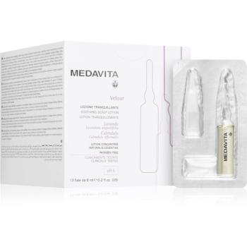 Medavita Velour Soothing Scalp Lotion ingrijire calmanta intensiva pentru păr 12x6 ml