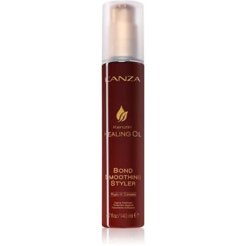 L'anza Keratin Healing Oil Bond Smooter Styler jet de tratament pentru un par stralucitor si catifelat 140 ml