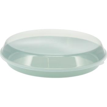 Castron de servit din plastic EH cu capac 35,5 x8,5 cm, verde, verde