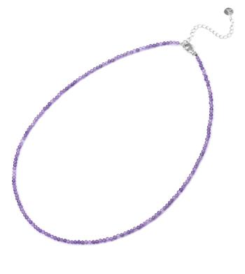 Agato Colier mineral pentru femei cu ametist POL-N03/47L