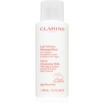 Clarins Cleansing Velvet Cleansing Milk lapte demachiant delicat 400 ml