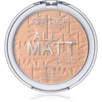 Catrice All Matt Plus pudra matuire culoare 025 Sand Beige 10 g