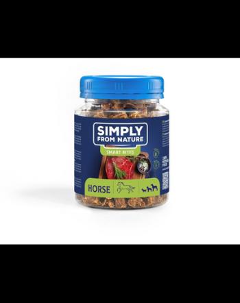 SIMPLY FROM NATURE Smart Bites Recompensa caini, din cal 130 g