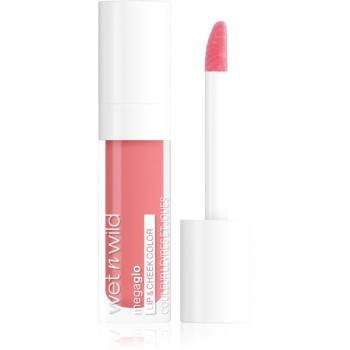 Wet n Wild MegaGlo ruj crema buze si obraz culoare Rosy Romance 6,5 ml