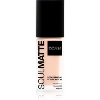 Gabriella Salvete SoulMatte machiaj persistent cu efect matifiant culoare 01 Porcelain Cold 30 ml