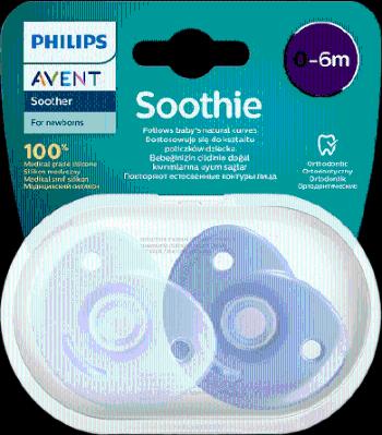 PHILIPS AVENT Cumlík Soothie 0-6m chlapec 2 ks