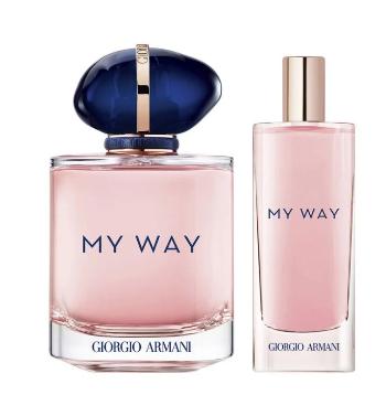 Giorgio Armani My Way - EDP 90 ml (reîncărcabil) + EDP 15 ml