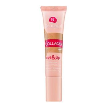 Dermacol Collagen+ világosító és fiatalító krém Eye & Lip Intensive Rejuvenating Cream 15 ml