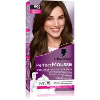 Schwarzkopf Perfect Mousse Culoare permanenta pentru par culoare 600 Light brown 1 buc