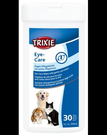 TRIXIE Servetele umede ingrijire ochi animale mici, 30 buc