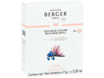 Maison Berger Paris Reîncărcare de schimb pentru difuzorul de mașină Magnólie Liliflora (Car Diffuser Recharge/Refill) 2 buc.