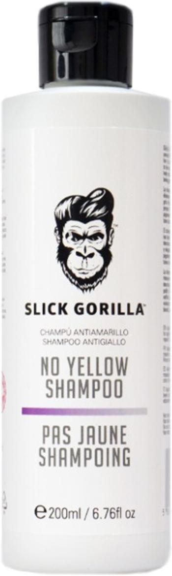 SLICK GORILLA Șampon neutralizant pentru păr blond (No Yellow Shampoo) 200 ml