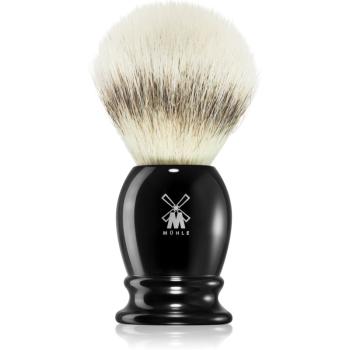 Mühle CLASSIC Silvertip Fibre® Black Resin Pamatuf pentru barbierit Medium 1 buc