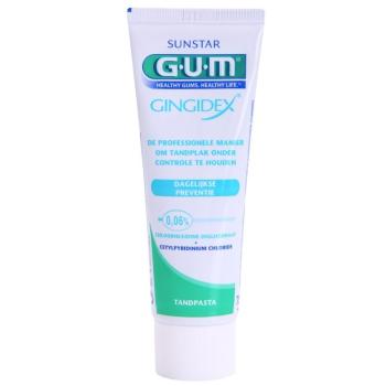 G.U.M Gingidex 0,06% pasta de dinti anti-placa bacteriana si gingii sănătoase 75 ml