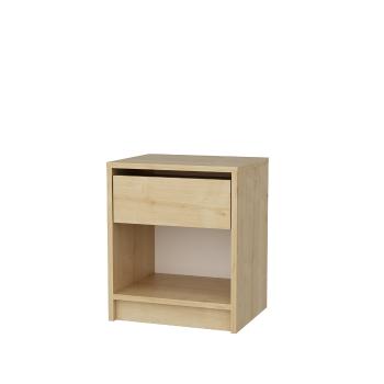 Măsuță de pat Sheridan Oak, naturală