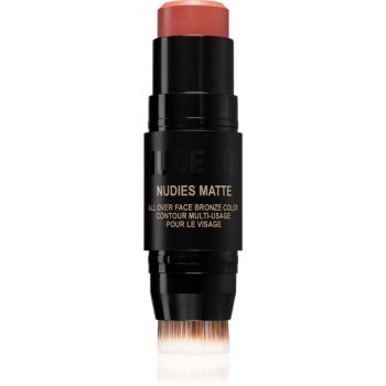 Nudestix Nudies Matte machiaj multifuncțional pentru ochi, buze și față culoare Beach Babe 7 g