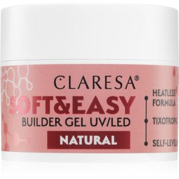 Claresa Soft&Easy Builder Gel gel de bază pentru unghii culoare Natural 12 g