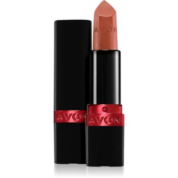 Avon Ultra Matte ruj buze mat hidratant culoare Peach Macaron 3.6 g