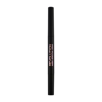 Makeup Revolution Duo Medium Brown tužka na obočí 1 g