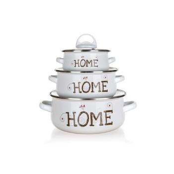 Set de oale emailate Banquet Home, 6 piese