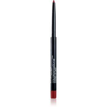 Maybelline Color Sensational Shaping Lip Liner creion contur pentru buze cu ascutitoare culoare 90 Brick Red 1,2 g