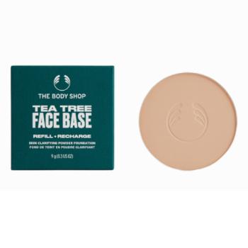 The Body Shop Rezervă de înlocuire pentru pudra compactă Tea Tree Face Base (Skin Clarifying Powder Foundation Reffil) 9 g 1N Medium