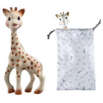 Sophie La Girafe Vulli Teether With Storage Bag jucarie pentru bebeluși 0+ m 1 buc