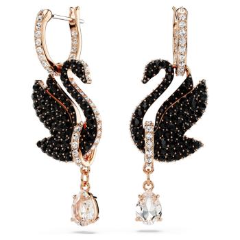 Swarovski Cercei uimitori de lebădă 2 în 1 cu cristale Iconic Swan 5678047