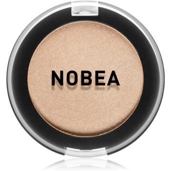 NOBEA Day-to-Day Mono Eyeshadow fard ochi cu particule stralucitoare culoare Toasted almond 3,5 g