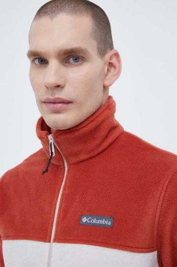 Sportovní mikina Columbia Steens Mountain 2.0 červená barva, 1476671