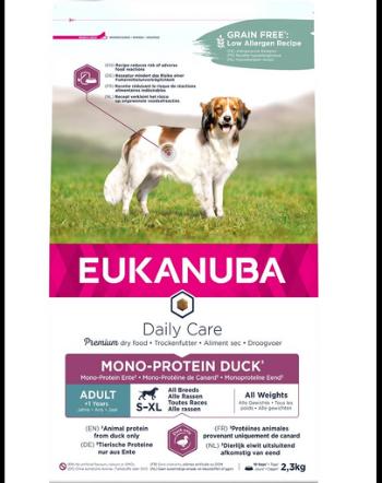 EUKANUBA Daily Care S-XL Adult 2,3 kg Hrana monoproteica pentru caini, cu rata