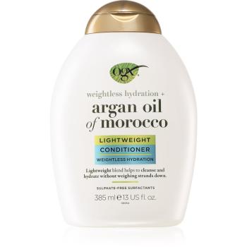 OGX Argan Oil Of Morocco Lightweight Conditioner balsam light pentru hidratare si stralucire 385 ml