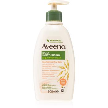 Aveeno Daily Moisturising Yoghurt body cream lotiune de corp hranitoare Apricot & Yoghurt 300 ml