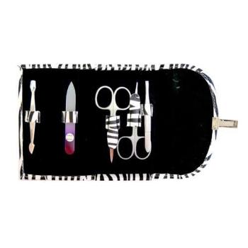 Surgana Set de manichiură de lux Zebra - 5 piese